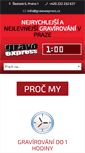 Mobile Screenshot of gravoexpress.cz